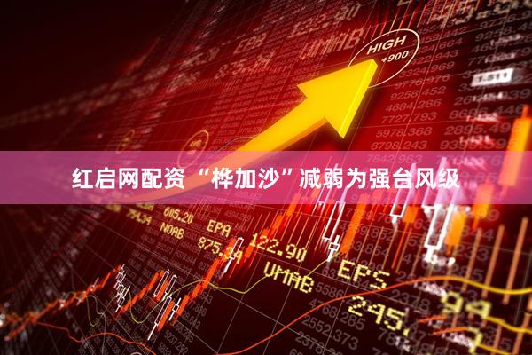 红启网配资 “桦加沙”减弱为强台风级